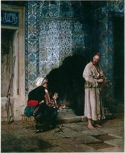 unknow artist Arab or Arabic people and life. Orientalism oil paintings 27